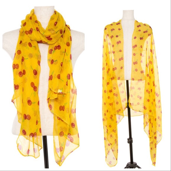 *Last ONE* Cherry Bomb Scarf - Picture 4 of 7